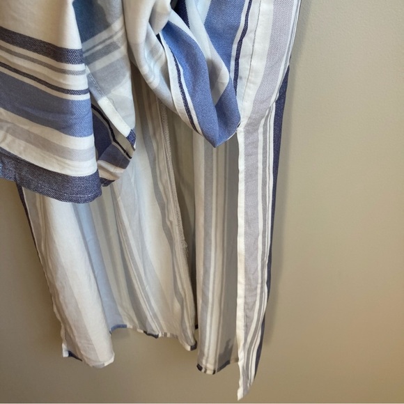 NWT A.N.A Lightweight Striped Drawstring Waist Maxi Dress S - Picture 7 of 10